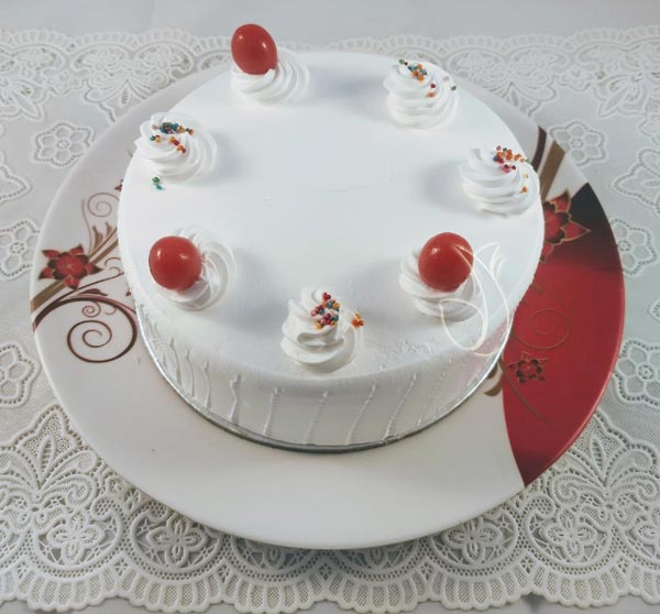 Vanilla Cake with Multi Colours Balls