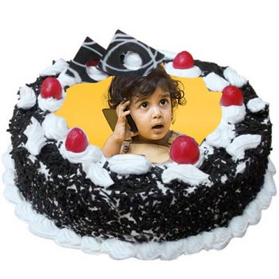 Black Forest Photo Cake