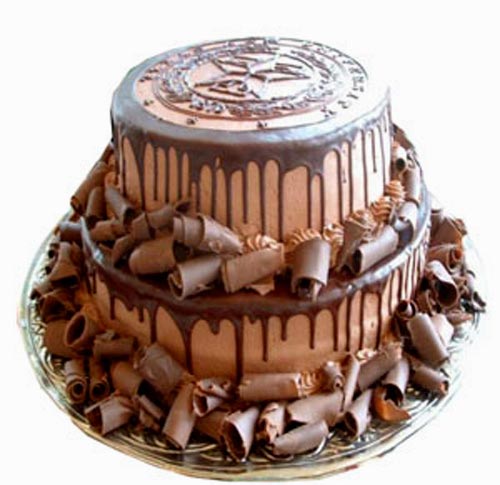 3kg Double Decker chocolate cake