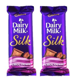 2 Dairymilk Silk Small